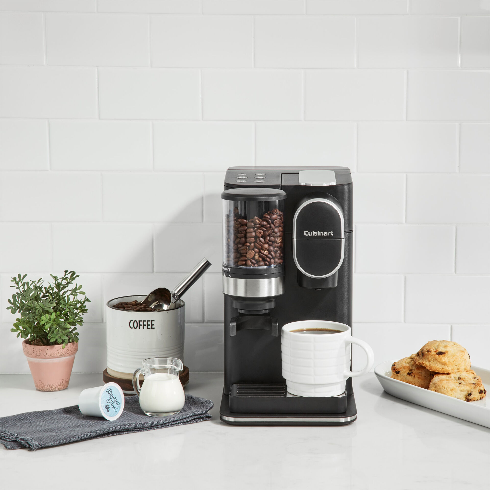 Cuisinart Grind & Brew Single Serve Coffee Maker - Black | P.C.