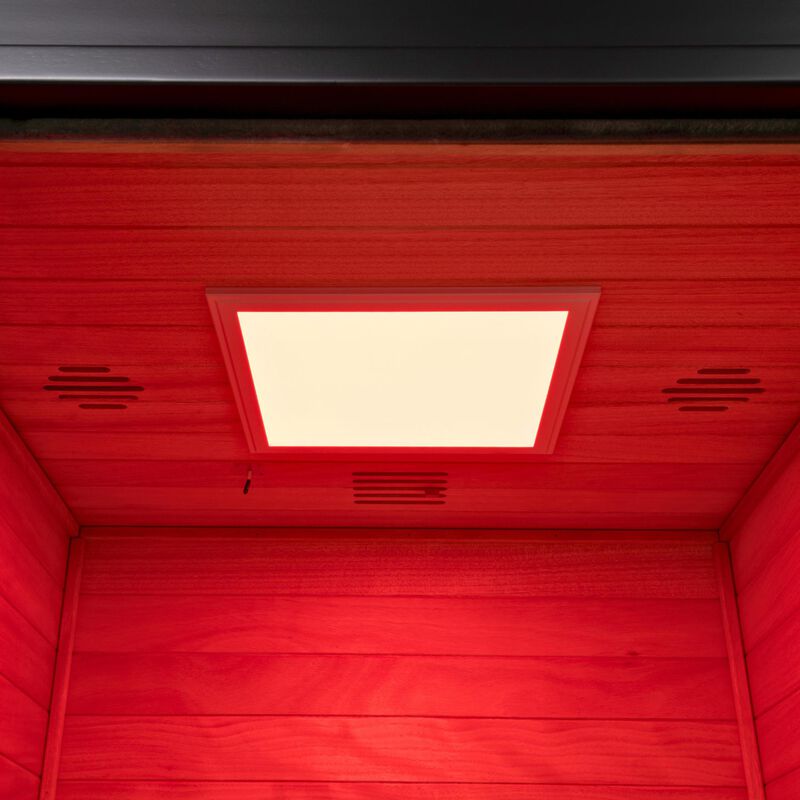 EZLife Solo 1 - Person Low EMF Infrared Sauna w/Red Light, , hires