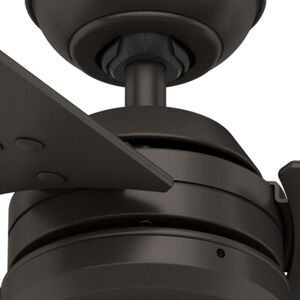 Hunter Cassius 52" Indoor/Outdoor Ceiling Fan - Bronze, Bronze, hires