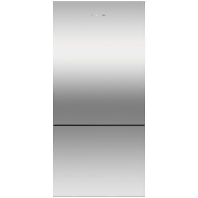 Fisher & Paykel Series 5 31 in. 17.5 cu. ft. Smart Counter Depth Bottom Freezer Refrigerator - Stainless Steel | RF170BRPX6N