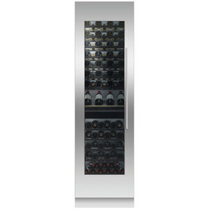 Fisher & Paykel Series 11 24 in. Built-in Column Wine Cabinet with Wood Racks, Dual Temperature Zones & 91 Bottle Capacity - Custom Panel Ready, , hires