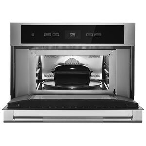 JennAir 30 in. 1.4 cu. ft. Electric Wall Oven with Standard Convection - Stainless Steel, , hires