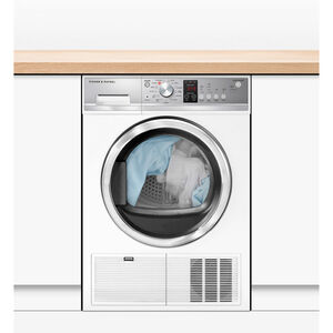 Fisher & Paykel 23 in. 4.0 cu. ft. Ventless Electric Dryer with Sanitize Cycle & Sensor Dry - White, , hires
