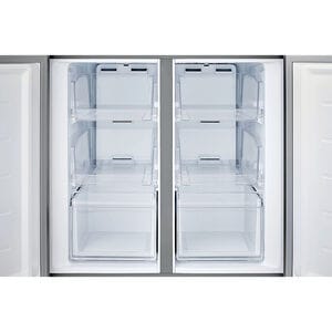 Frigidaire 33 in. 17.4 cu. ft. Counter Depth 4-Door French Door Refrigerator - Brushed Steel, , hires