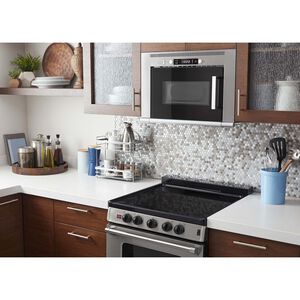 Whirlpool 24 in. 2.9 cu. ft. Oven Freestanding Electric Range with 4 Smoothtop Burners - Stainless Steel, , hires