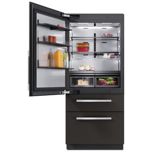 Miele MasterCool Series 36 in. 18.8 cu. ft. Built-In Smart Counter Depth Bottom Freezer Refrigerator with Internal Water Dispenser - Custom Panel Ready, , hires