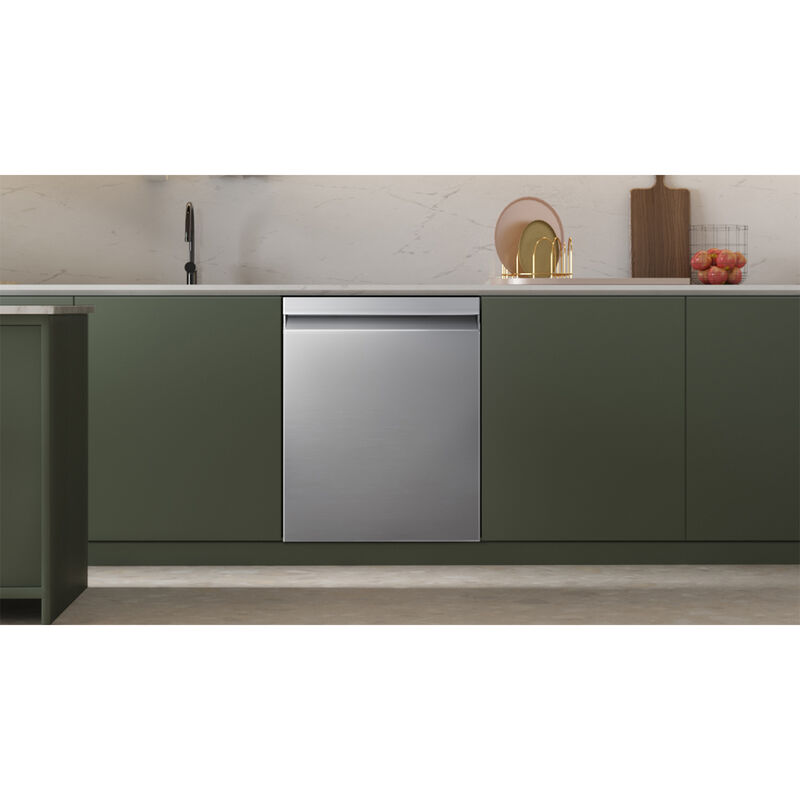 Samsung Bespoke 24 in. Smart Built-In Dishwasher with Top Control, 46 dBA Sound Level, 15 Place Settings, 7 Wash Cycles & Sanitize Cycle - Stainless Steel, , hires