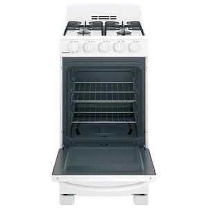 Hotpoint 20 in. 2.3 cu. ft. Gas Range with 4 Sealed Burners - White, , hires
