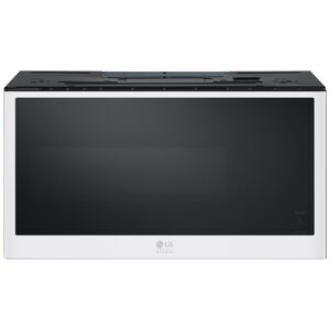 LG Studio 30 in. 1.7 cu. ft. Over-the-Range Smart Microwave with 10 Power Levels, 300 CFM & Sensor Cooking Controls - Essence White, , hires