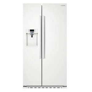 Samsung 36" 22.3 Cu. Ft. Side-by-Side Refrigerator - White, , hires