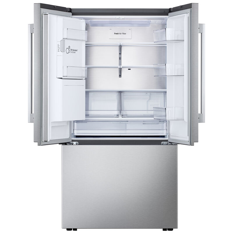 LG 36 in. 23.7 cu. ft. Smart Counter Depth French Door Refrigerator with Ice & Water Dispenser - Printproof Stainless Steel, , hires