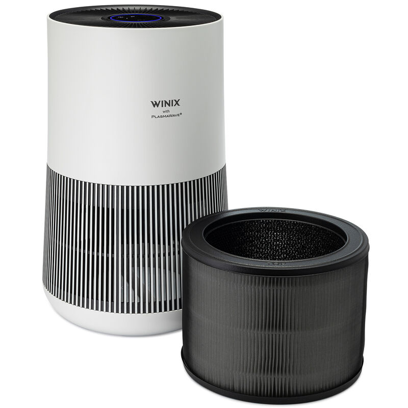 Winix T500 360 All-in-One 4-Stage True HEPA WiFi Air Purifier with PlasmaWave Technology - White, , hires