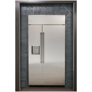 Monogram 48 in. 30.7 cu. ft. Built-In Smart Side by Side Refrigerator with Ice & Water Dispenser - Stainless Steel, , hires