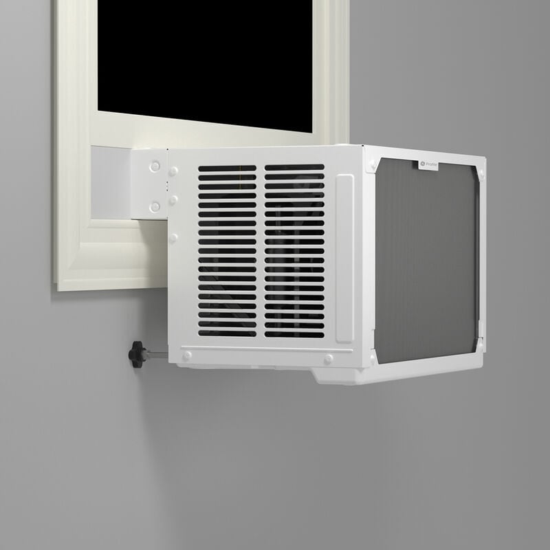 GE Profile Clearview 6,100 BTU Smart Saddle Window Air Conditioner with 3 Fan Speeds, Sleep Mode & Remote Control - White, , hires
