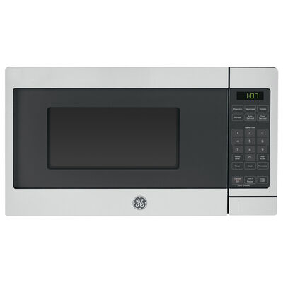 GE Spacemaker 17 in. 0.7 cu. ft. Countertop Microwave - Stainless Steel | GCHK07N1WSS