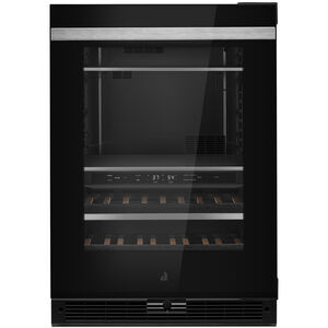 JennAir Noir Series 24 in. 5.0 cu. ft. Built-In Beverage Center with Fixed Shelves & Digital Control - Black, , hires