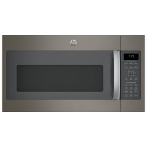 GE 30" 1.9 Cu. Ft. Over-the-Range Microwave with 10 Power Levels, 400 CFM & Sensor Cooking Controls - Slate, Slate, hires