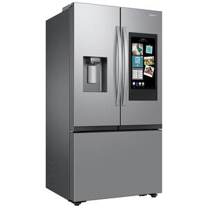 Samsung 36 in. 25 cu. ft. Smart Counter Depth French Door Refrigerator with Ice & Water Dispenser - Fingerprint Resistant Stainless, , hires