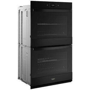 Whirlpool 27 in. 8.6 cu. ft. Smart Top Control Electric Double Wall Oven with Standard Convection - Black, , hires