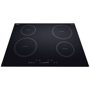 Summit 30 in. Induction Cooktop with 4 Smoothtop Burners - Black, , hires