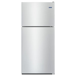 Maytag 33 in. 20.5 cu. ft. Top Freezer Refrigerator - Stainless Steel, Stainless Steel, hires