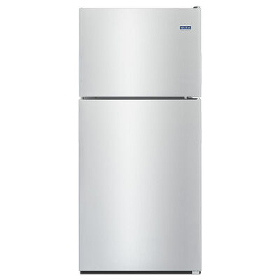 Maytag 33 in. 20.5 cu. ft. Top Freezer Refrigerator - Fingerprint Resistant Stainless Steel | MRT311FFFZ