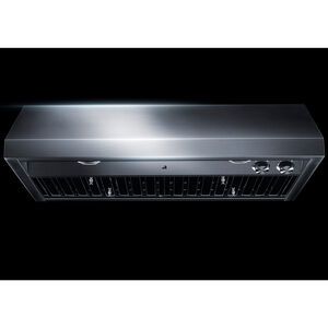 JennAir Pro-Style 36 in. Ducted Canopy Pro Style Style Range Hood with 600 CFM, 4 Fan Speeds & 2 Halogen Lights - Stainless Steel, , hires