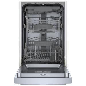 Bosch 800 Series 18 in. Front Control Smart Dishwasher with 44 dBa Sound Level, 3rd-Rack & CrystalDry - Stainless Steel, , hires