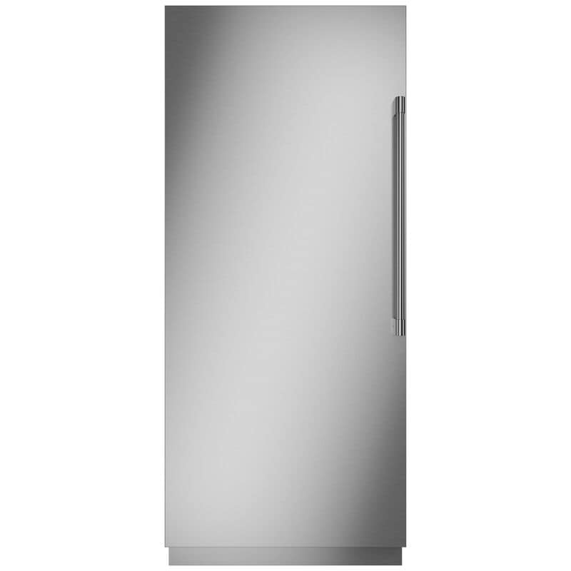 Monogram 36 in. 21.2 cu. ft. Left Hinged Built-in Smart Upright Freezer with Ice-Maker & Adjustable Shelves - Custom Panel Ready, , hires