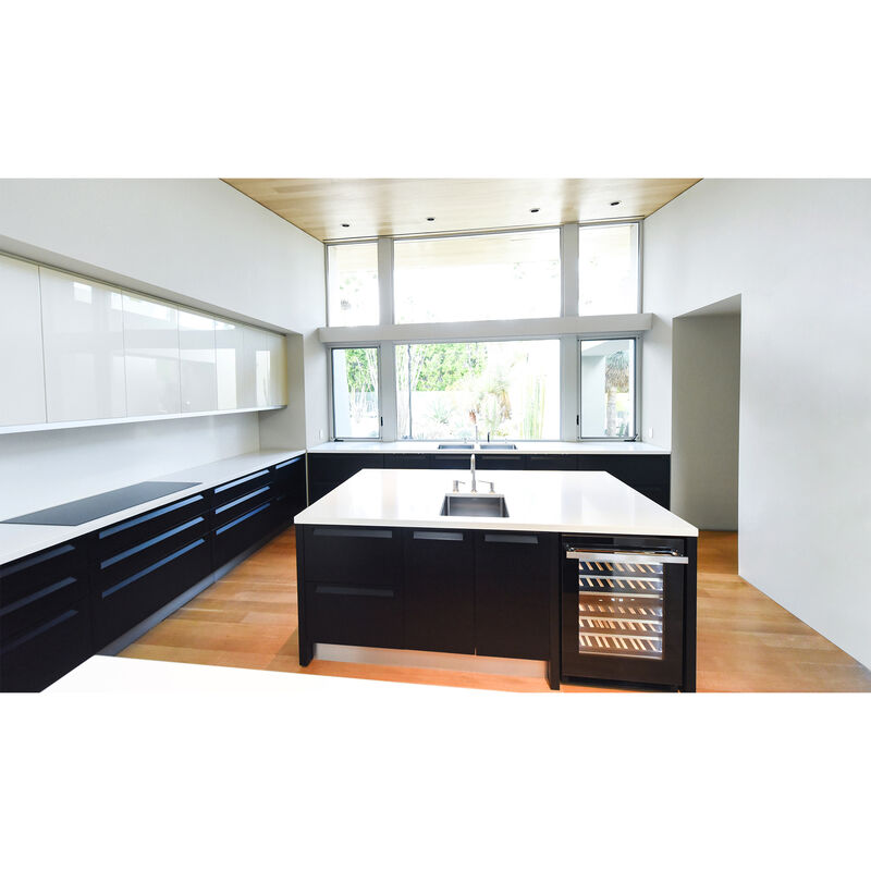 JennAir Oblivian Glass 36 in. 6-Burner Induction Cooktop with Simmer Burner & Power Burner - Black, , hires