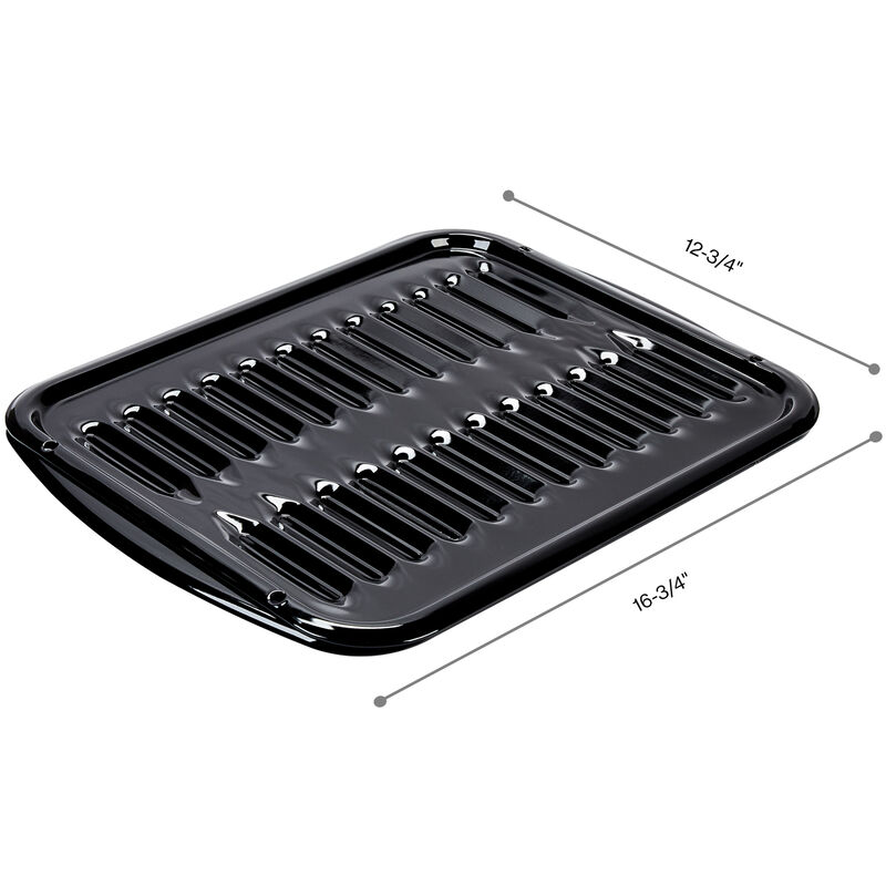 Whirlpool Premium Broiler Pan & Roasting Rack, , hires