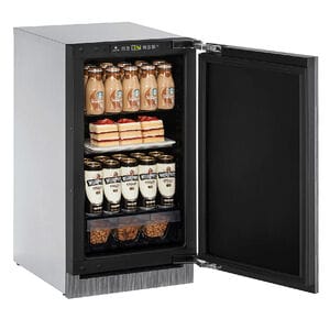 U-Line 2000 Series 18 in. 3.4 cu. ft. Built-In Undercounter Refrigerator - Custom Panel Ready, Custom Panel Required, hires