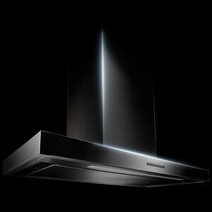 JennAir 36 in. Convertible Chimney Style Range Hood with 585 CFM, 3 Fan Speeds & 1 LED Light - Stainless Steel, , hires