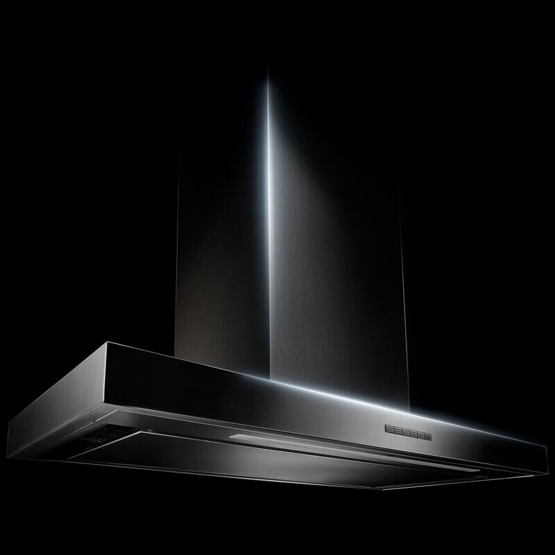 JennAir 36 in. Convertible Chimney Style Range Hood with 585 CFM, 3 Fan Speeds & 1 LED Light - Stainless Steel, , hires