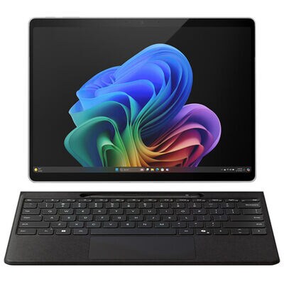 Microsoft Surface Pro 13 in. 2-in-1 Touchscreen Notebook with Copilot+ PC, Snapdragon X Plus CPU, Qualcomm Adreno GPU, 16 GB RAM, 512 GB SSD, up to 14 Hrs. of Battery Life & Windows 11 Home - Platinum | ZHY-00001
