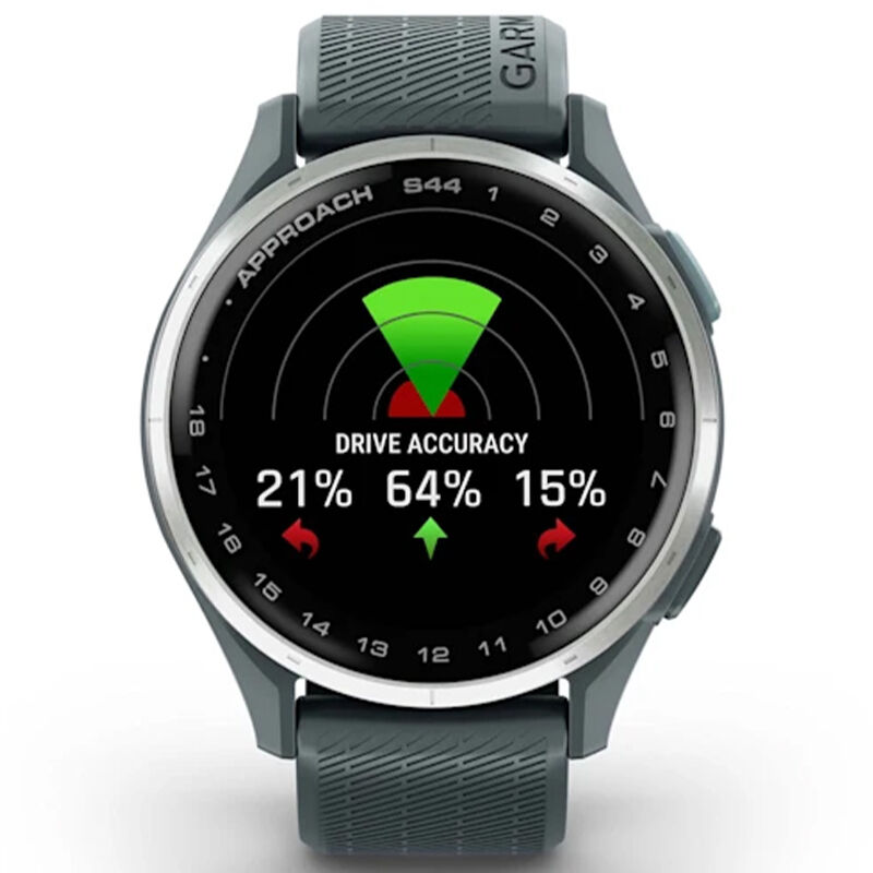 ラウンド用品・アクセサリー GARMIN Approach S44 twilight Garmin Approach S44 GPS Golf Watch, Silver with Twilight Band