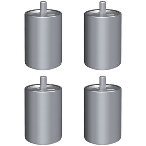 Bosch Metal Pedestal Feet for Industrial Style Ranges (Set of 4) - Stainless Steel, , hires