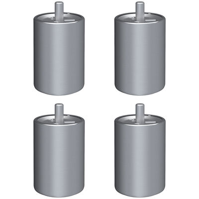 Bosch Metal Pedestal Feet for Industrial Style Ranges (Set of 4) - Stainless Steel | HEZ9LLUC
