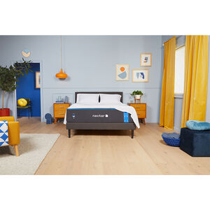 Nectar Mornington Queen Headboard & Frame - Gray, , hires