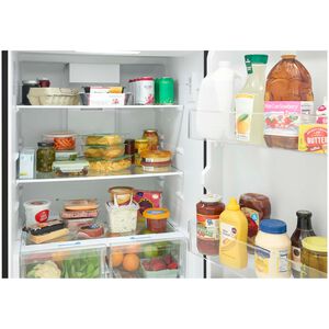 Frigidaire 30 in. 21.6 cu. ft. Garage-Ready Top Freezer Refrigerator - Black, , hires