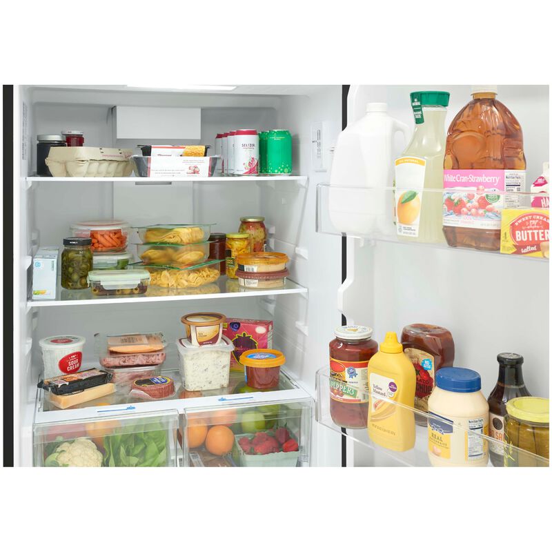 Frigidaire 30 in. 21.6 cu. ft. Garage-Ready Top Freezer Refrigerator - Black, , hires
