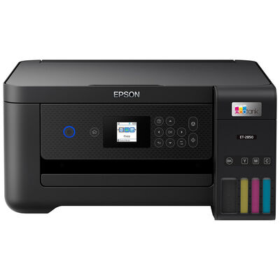 Epson - EcoTank ET-2850 All-in-One Supertank Inkjet Printer - Black | C11CJ63201