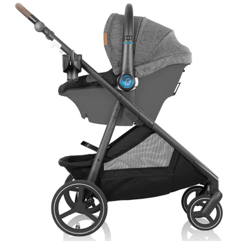 Evenflo Shyft Intuiti+ Travel System featuring Revolve180 LiteMax NXT with SensorySoothe - Angler Tweed, , hires