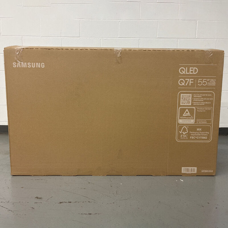 Samsung - 55" Class Q7F QLED 4K UHD Samsung Vision AI Smart TV (Open Box Excellent Condition), , hires