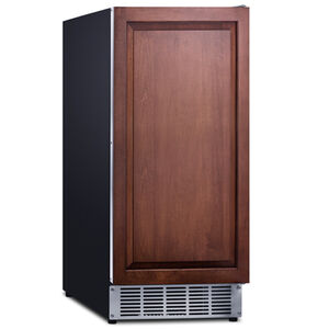 Summit 15 in. Built-In Undercounter Commercial-Use Ice Maker with 25 lb. Ice Storage, Auto-Defrost & Digital Control - Custom Panel Ready, , hires