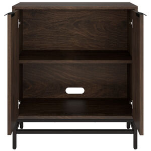 Hudson & Canal Montello 28" Wide Rectangular Fluted Accent Cabinet - Alder Brown, , hires