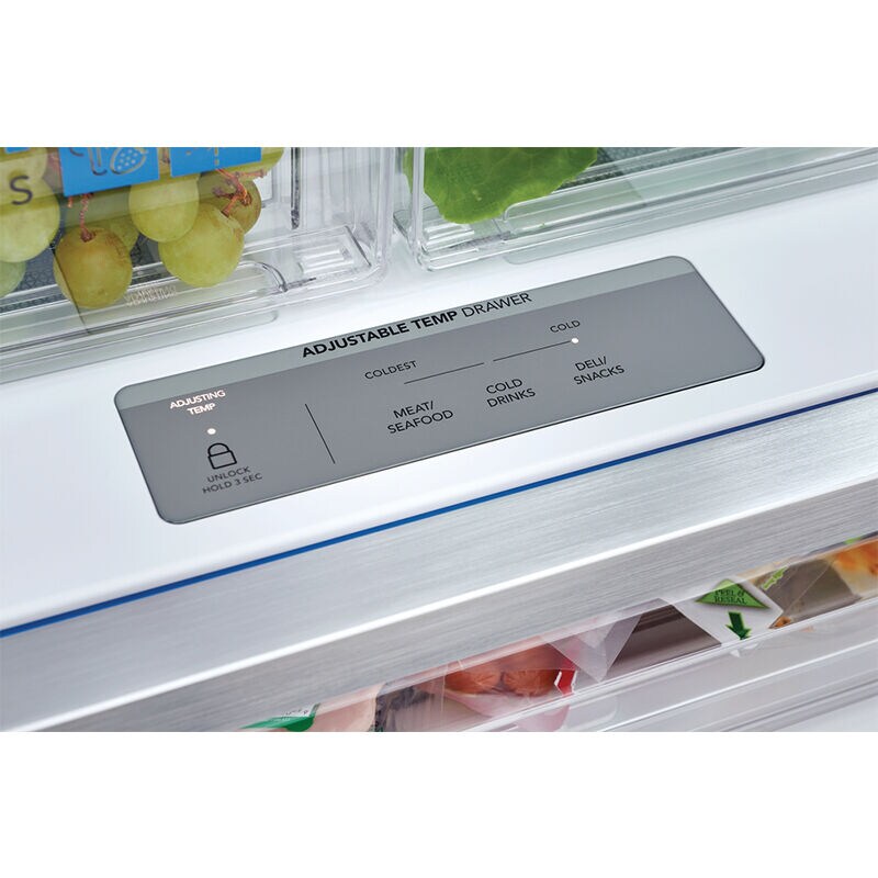 Frigidaire 36 in. 27.8 cu. ft. French Door Refrigerator with Ice & Water Dispenser - White, White, hires