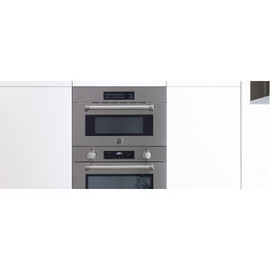 Bertazzoni Master Series 30" 1.3 Cu. Ft. Electric Wall Oven with Standard Convection & Manual Clean - Stainless Steel, , hires