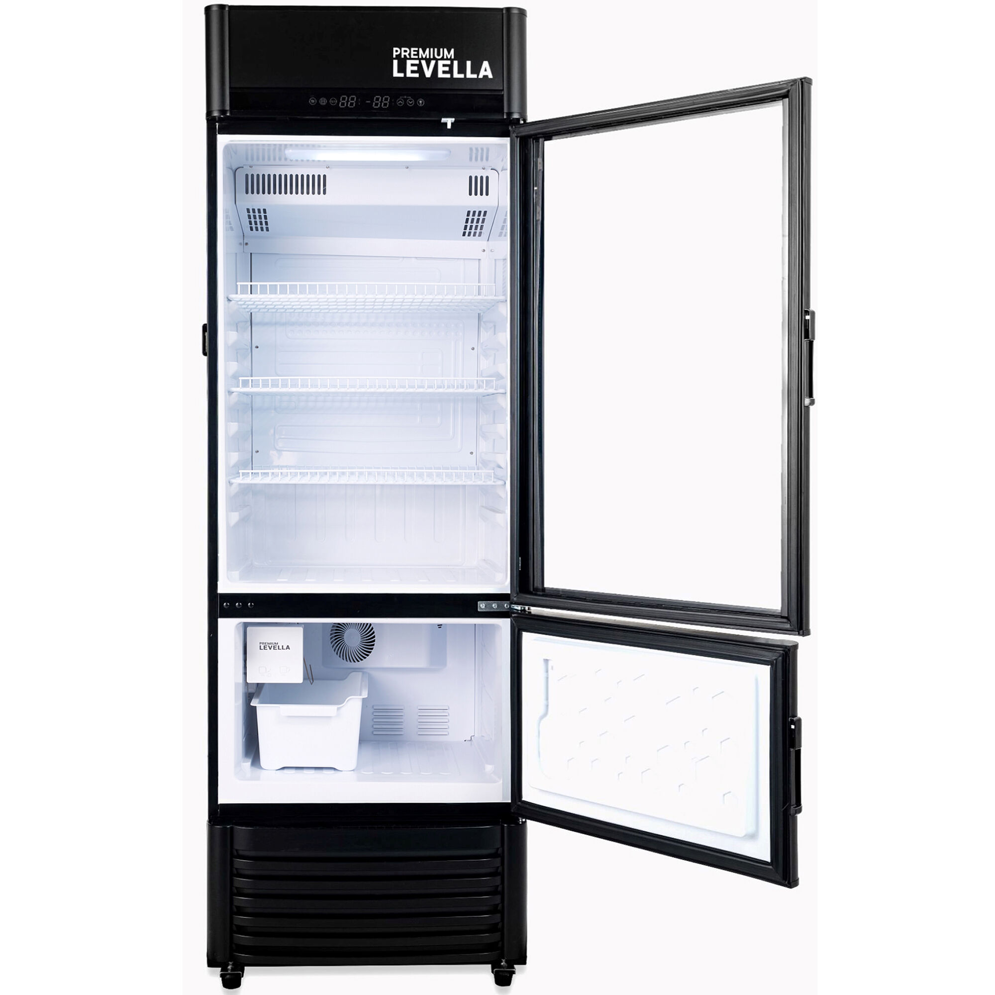 Premium Levella 26 in. 12.5 cu. ft. Beverage Center with