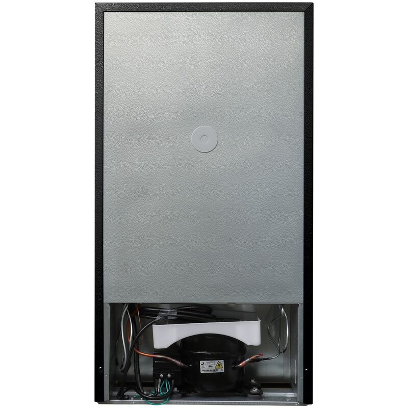 Avanti 18 in. 3 cu. ft. Mini Fridge with Top Freezer - Black, Black, hires
